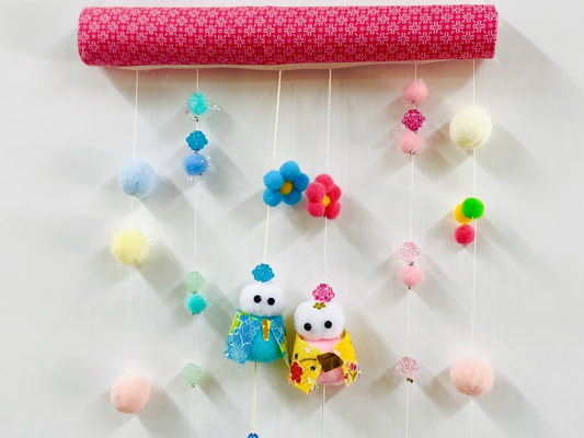 キラフワ吊るしびなづくりワークショップ