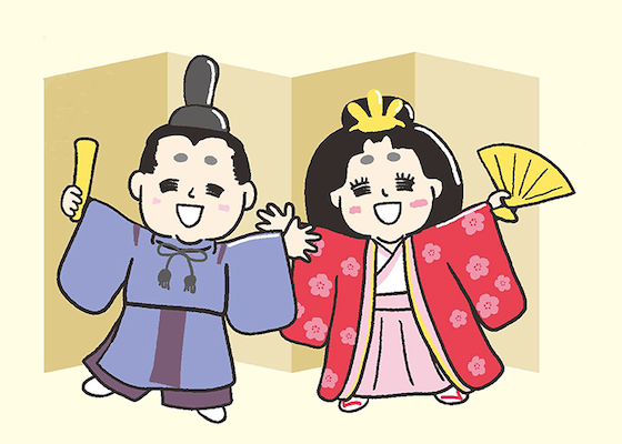 おひなさまなりきり体験